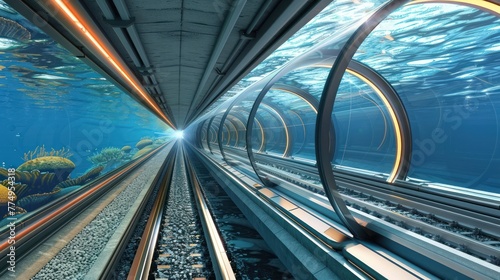 High-Speed Underwater Transit Tunnel