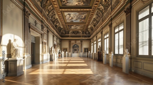 50. The Uffizi Gallery as a Nexus of Art and Science: Reimagine the Uffizi Gallery as a nexus of art  photo