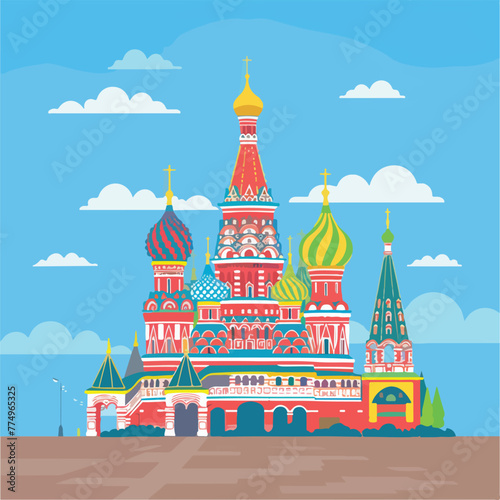 Basilius Kathedrale in Moskau, Russland