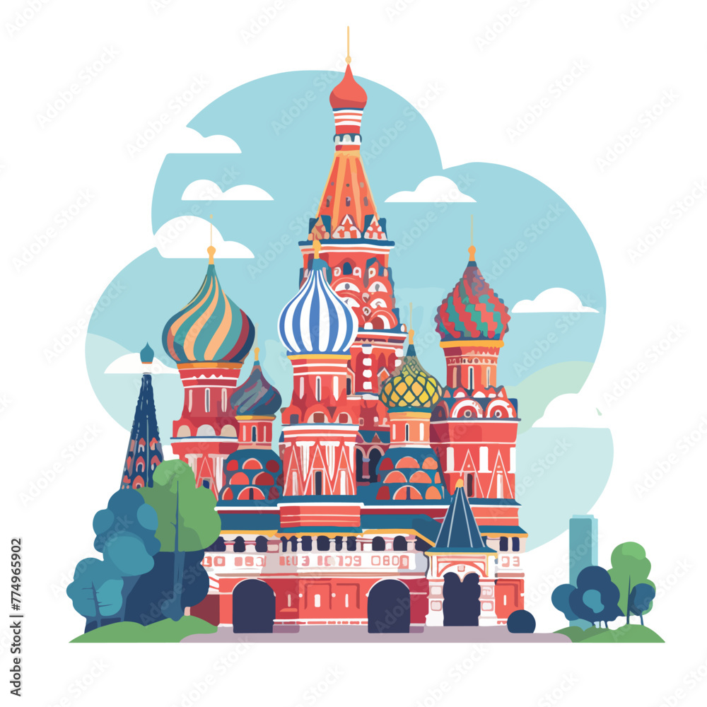 Basilius Kathedrale in Moskau, Russland