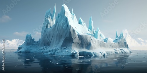 Iceberg extremely detailed and Realistic 3D model 