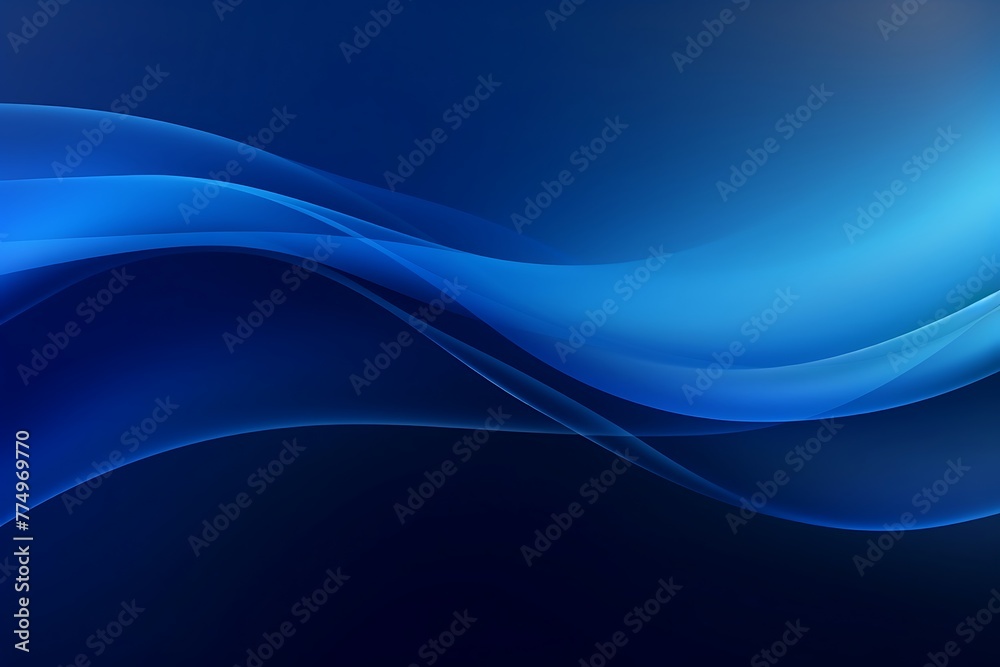 Abstract blue background with some smooth lines in it Abstract blue background with some smooth lines in it