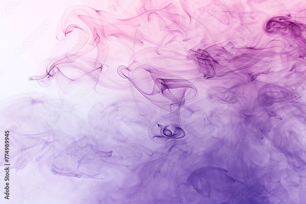 Pastel colored smoke background, pink purple abstract colors fusion, full frame fume texture background 