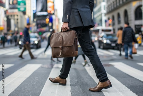 A man wearing a suit