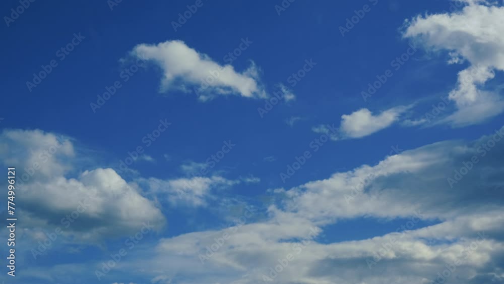 blue sky and white clouds time lapse blue sky and white clouds time lapse