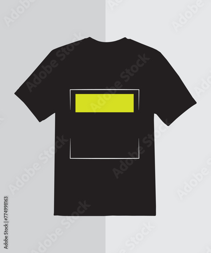 Typography black  t shirt design with creative way.