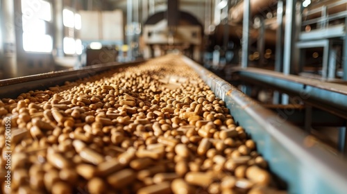 Biobased Pellet Production  Conveyor Belt Manufacturing Process