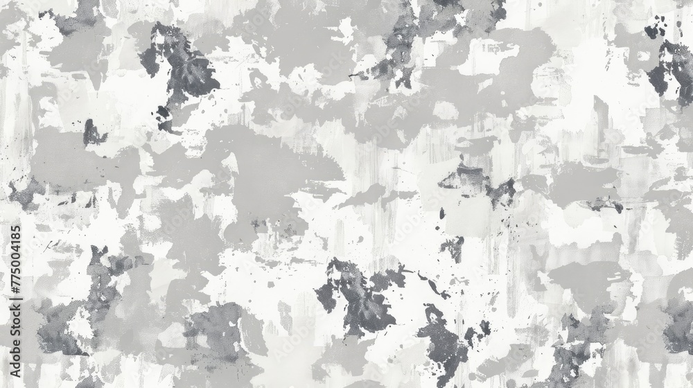 Abstract Classic Camouflage Fashion, Seamless Rough Textured Hunting Background