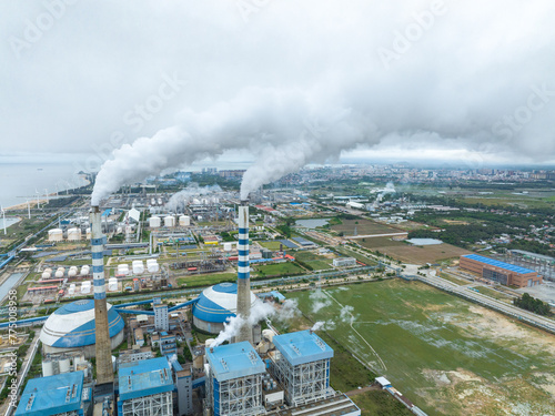 Yulinzhou Refinery in Dongfang City, Hainan, China