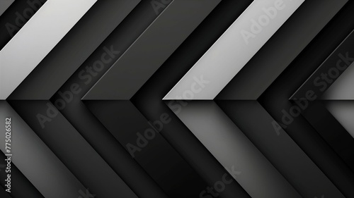 black and white arrow head geometric shape abstract pattern background