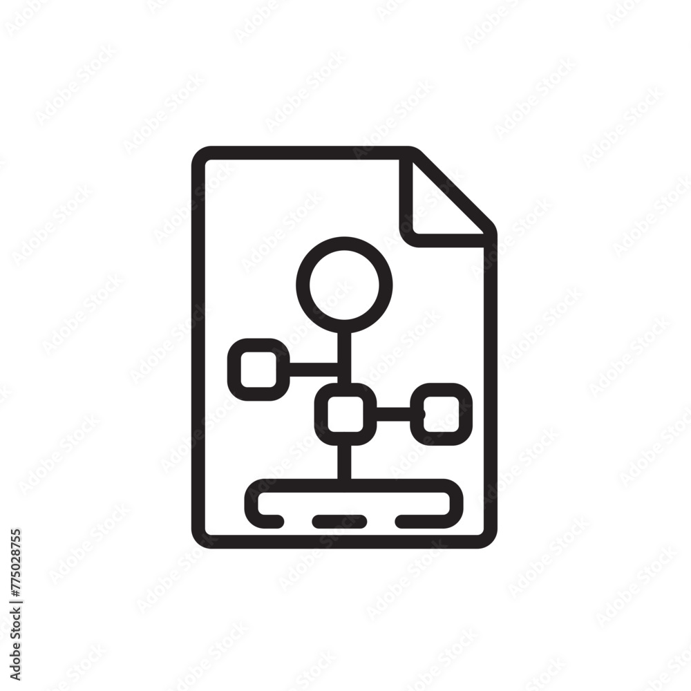 Element Factory Industrial Line Icon Element Factory Industrial Line Icon