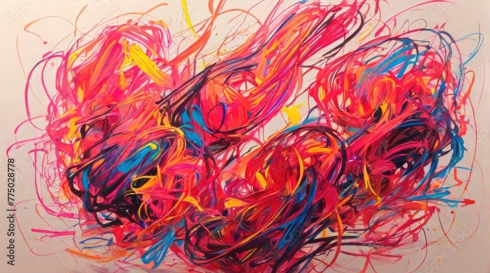 abstract scrible caryon backgound illustration abstract scrible caryon backgound illustration