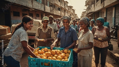 sale of oranges