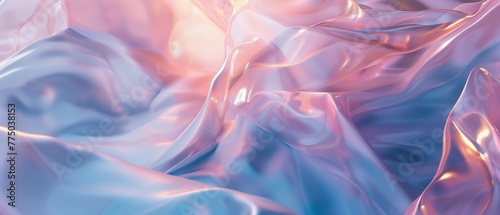 Gentle Fluid Layers: Minimalist background featuring calming, fluid forms, creating a serene and natural atmosphere.