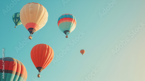hot air balloons , generative ai