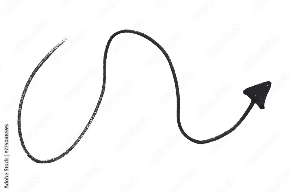 Gray black arrows isolated on transparent background. Gray black arrows isolated on transparent background.