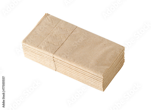 pile of paper napkins