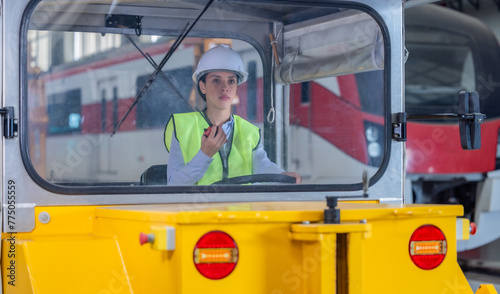 Rail engineer supervise and oversees depot track upkeep, ensures train safety during maintenance