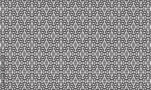 Embrace timeless elegance with this captivating black and white geometric pattern. Perfect for adding sophistication to your designs.