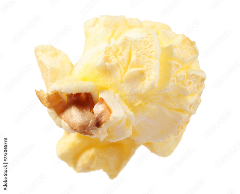 Kernel of tasty fresh popcorn isolated on white Kernel of tasty fresh popcorn isolated on white