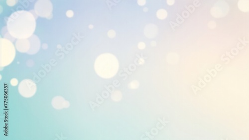Pastel Blue, Teal, gold yellow, white silver, pale pink Abstract blur bokeh banner background