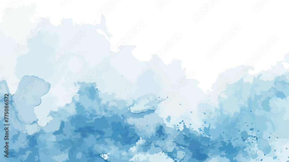 Blue watercolor background for textures backgrounds 