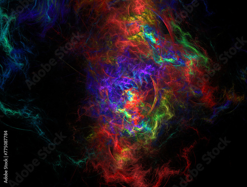 Imaginatory fractal abstract background Image