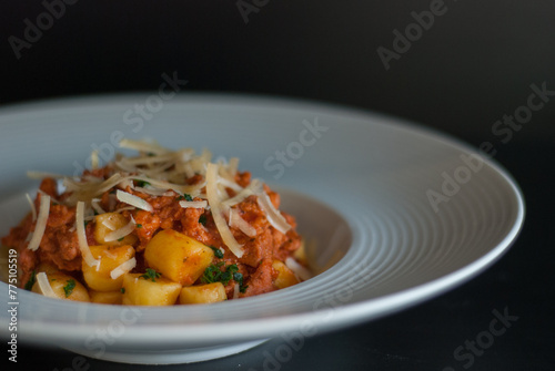 gnocchi pasta with tomato sauce (ID: 775105519)