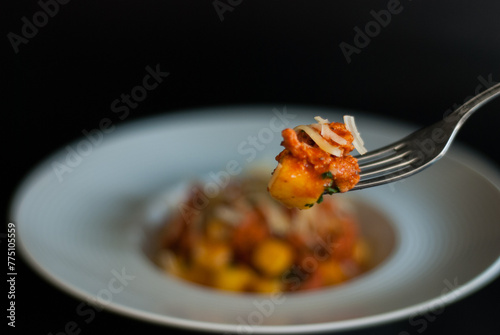 gnocchi pasta with tomato sauce (ID: 775105559)