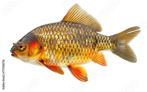 Roachy Fish isolated on transparent Background
