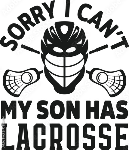 Lacrosse Vector, Lacrosse Player Illustration