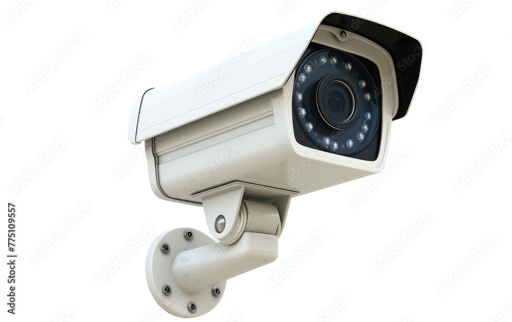 Security Surveillance Device isolated on transparent Background Security Surveillance Device isolated on transparent Background