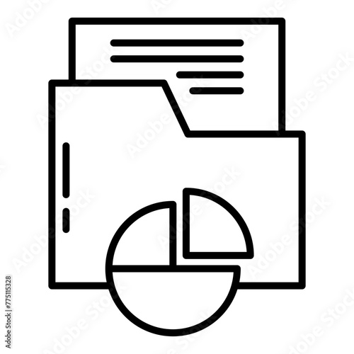 business archives and pie charts