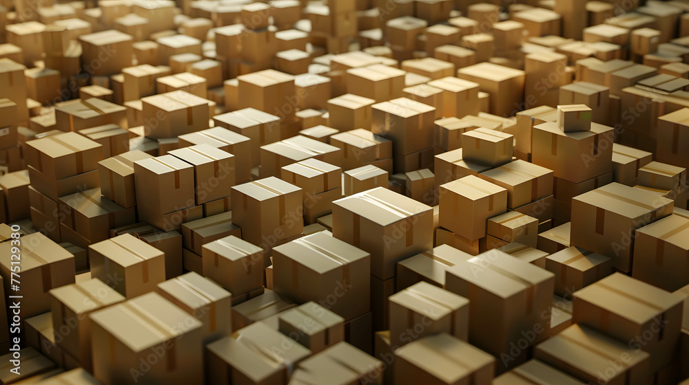 A dynamic visualization of AI-driven predictive analytics forecasting demand for cardboard boxes to ensure efficient inventory management A dynamic visualization of AI-driven predictive analytics forecasting demand for cardboard boxes to ensure efficient inventory management