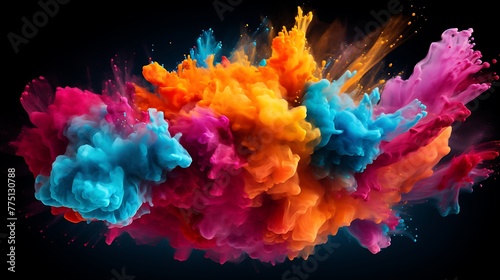 abstract colorful background © Wajid