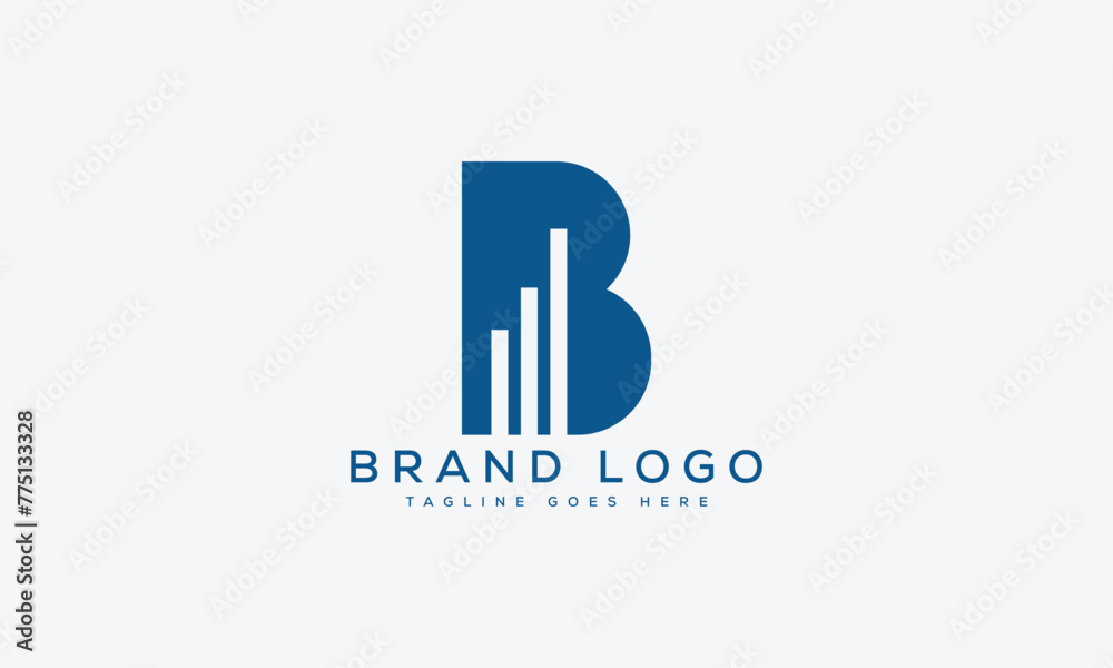 letter B logo design vector template design for brand