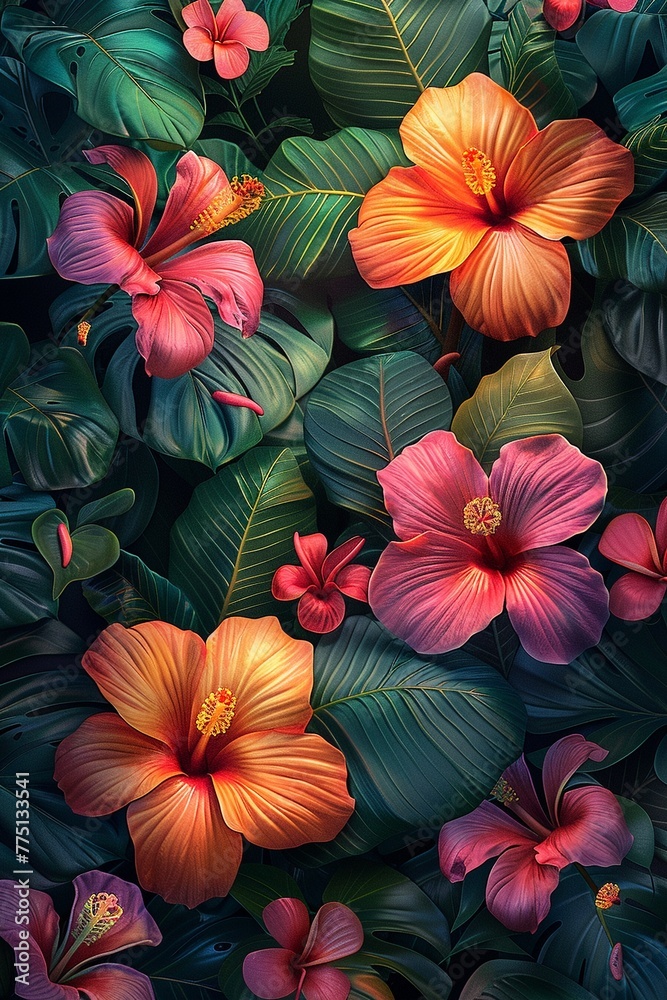 custom made wallpaper toronto digitalConstruct a floral and botanical design inspired by the delicate elegance of cherry blossoms