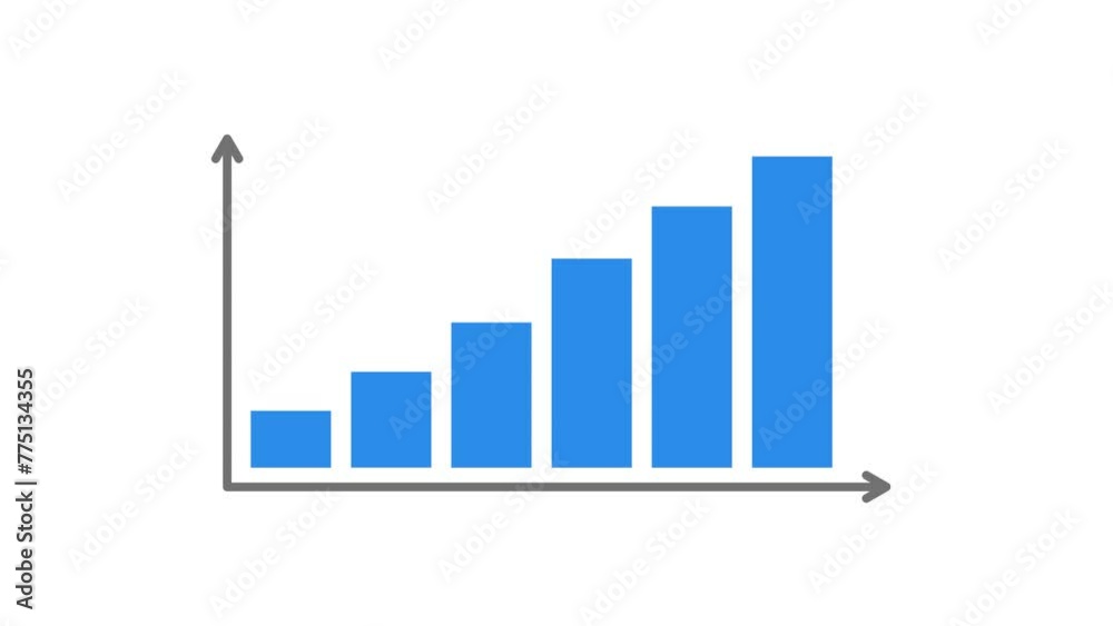 business graph showing growth