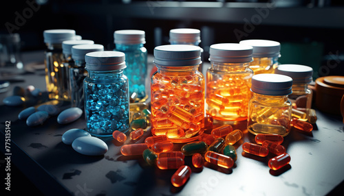 photo of medicine production