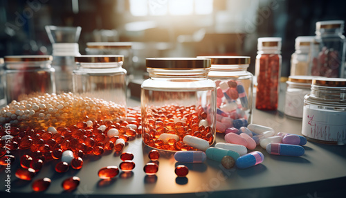 photo of medicine production