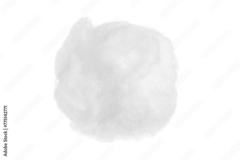 White absorbent cotton on a clean background. White absorbent cotton on a clean background.