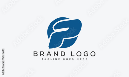 letter P logo design vector template design for brand