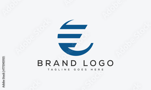 letter EC logo design vector template design for brand