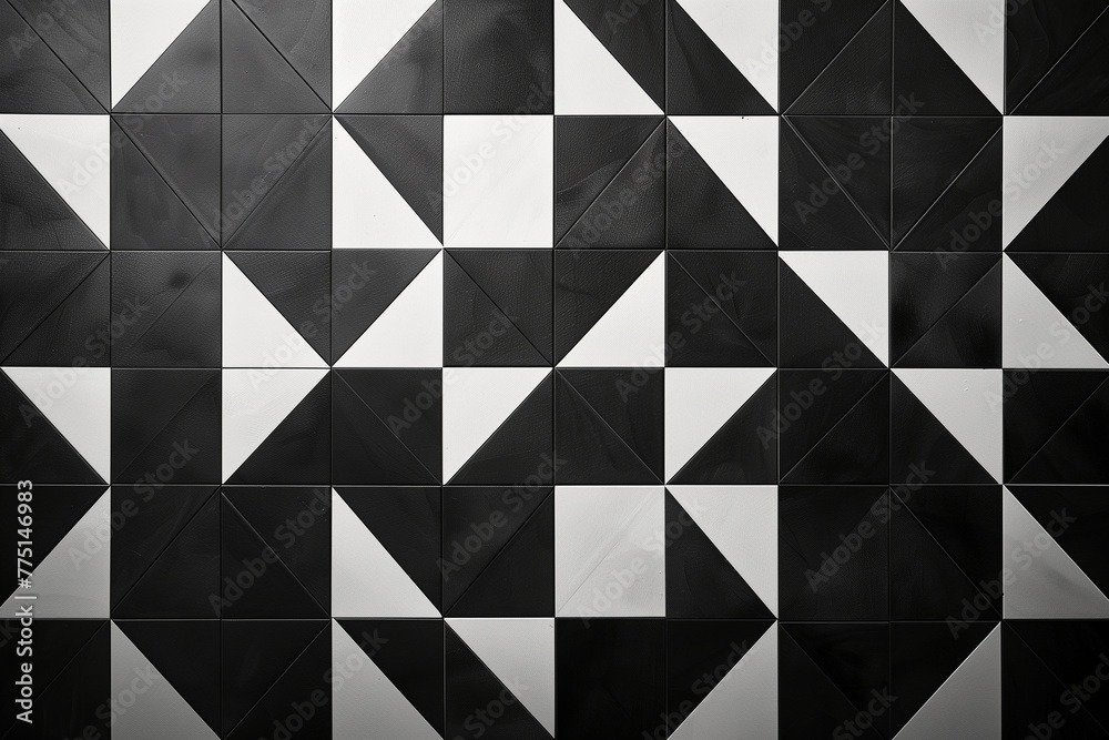 gemoetric black and white tiled floor pattern (1) gemoetric black and white tiled floor pattern (1)
