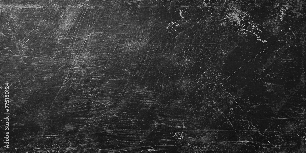 School blackboard texture. Black stone or slate textured background. Black chalk board texture background. Chalkboard, blackboard, school board surface with scratches and chalk traces. Wide banner. School blackboard texture. Black stone or slate textured background. Black chalk board texture background. Chalkboard, blackboard, school board surface with scratches and chalk traces. Wide banner.