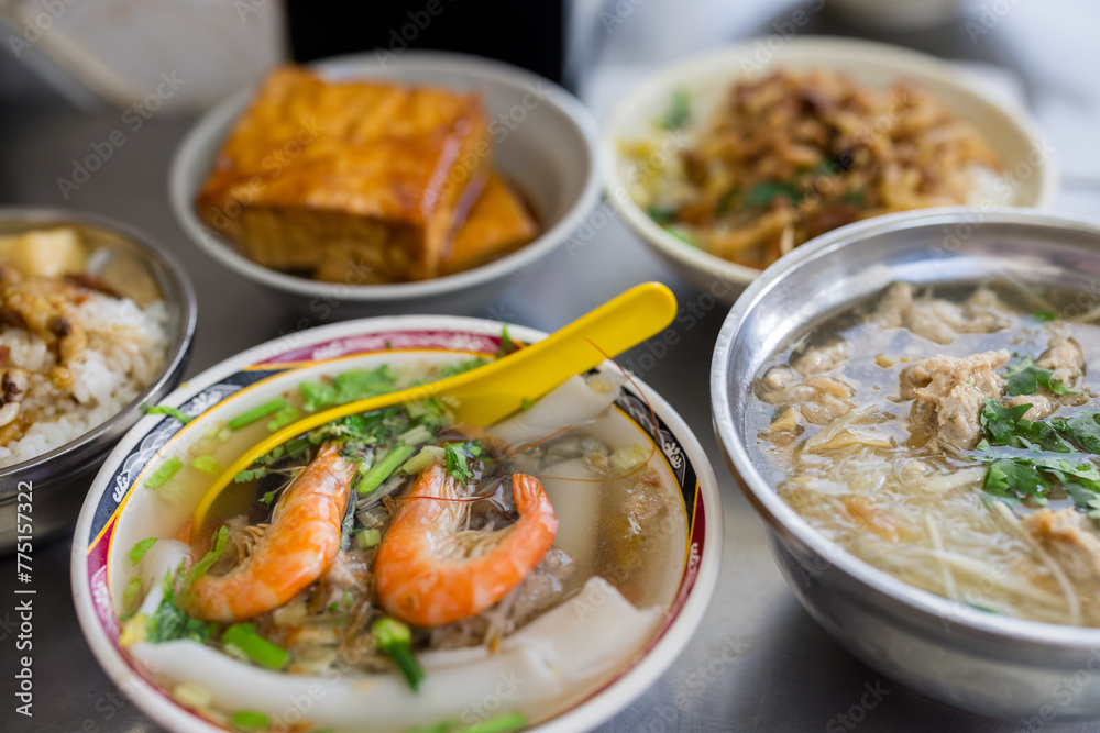 Traditional Taiwanese local food store Traditional Taiwanese local food store