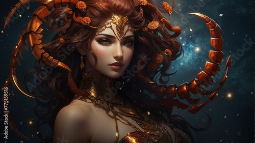 Scorpio woman by zodiac sign