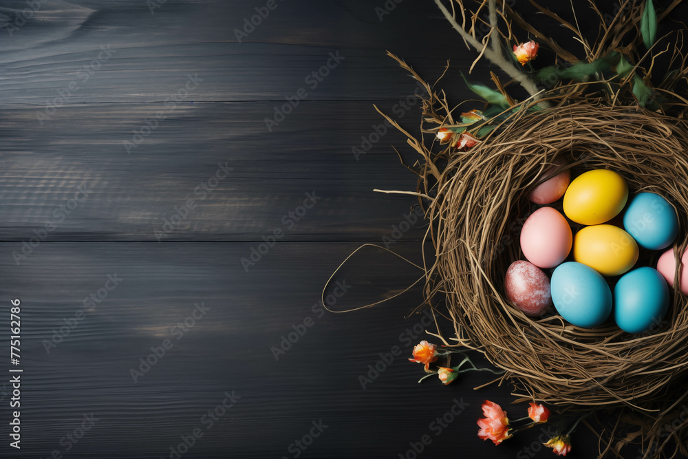 Fototapeta premium Image for adding text for Easter.