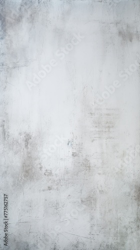 White barely noticeable color on grunge texture cement background pattern with copy space 