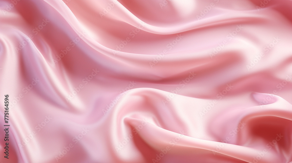 pink satin background with wavey texture сreated with Generative Ai pink satin background with wavey texture сreated with Generative Ai